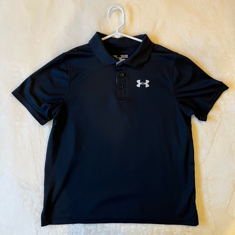 Under Armour HeatGear Loose Fit Polo Shirt YLG